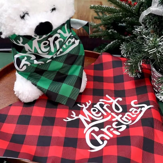 bandana-pour-chien-motif-noel-woofmas