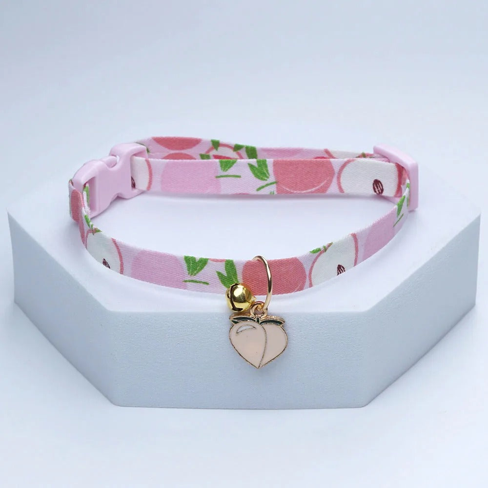 collier-pour-chien-fruits-motif-peche-passionexotic