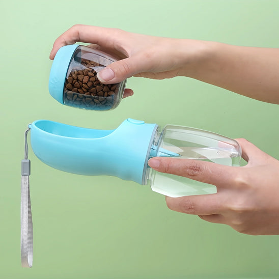gourde-pour-chien-bleue-claire-matiere-plastique-sans-bpa-cleanwater