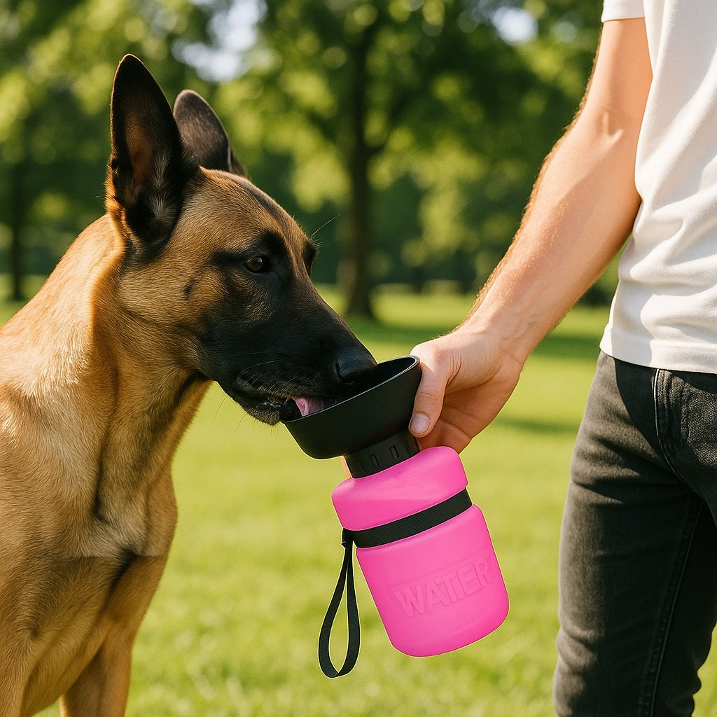 gourde-pour-chien-rose-bol-integre-hydratation-facile-bullypet