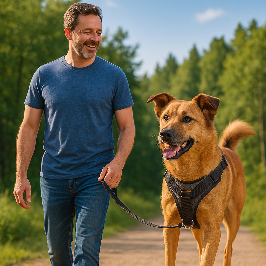 harnais-pour-chien-noir-dogconfort