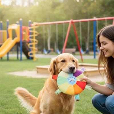 Jouet pour chien SnoutFly labrador jeu parc