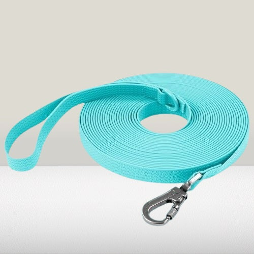 longe-pour-chien-etanche-bleue-motif-vague-easyrunning