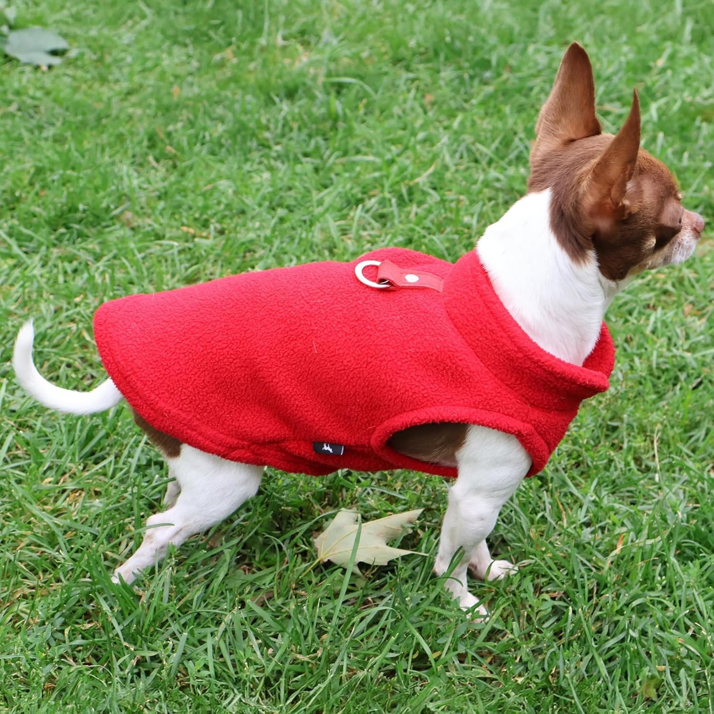 pull-chien-rouge-polaire-chaude-puppyheat