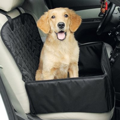 Siege auto pour chien Pawloft labrador en voyage