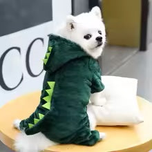 vetement-pour-chien-design-mignon-dinosaure-vert-deguisement-dinozoruss