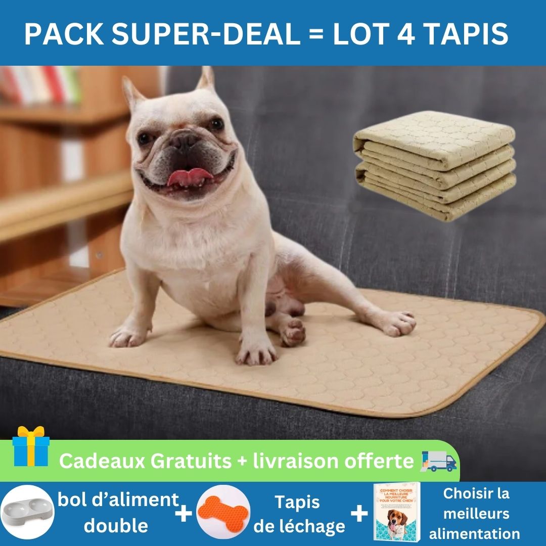 Tapis de propreté lavable pour chien | Pet-clean™