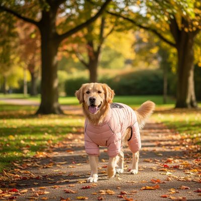  avec Manteau Chien impermeable rose clair forêt