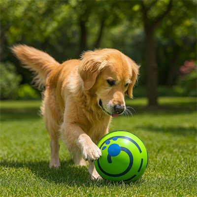 Balle pour Chien jeux golden retriever BarkyBoom