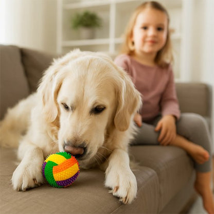 Balle pour chien WoufRainbow labrador jeux maison 