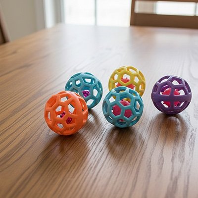Balle pour chien WoufZap coloris vifs