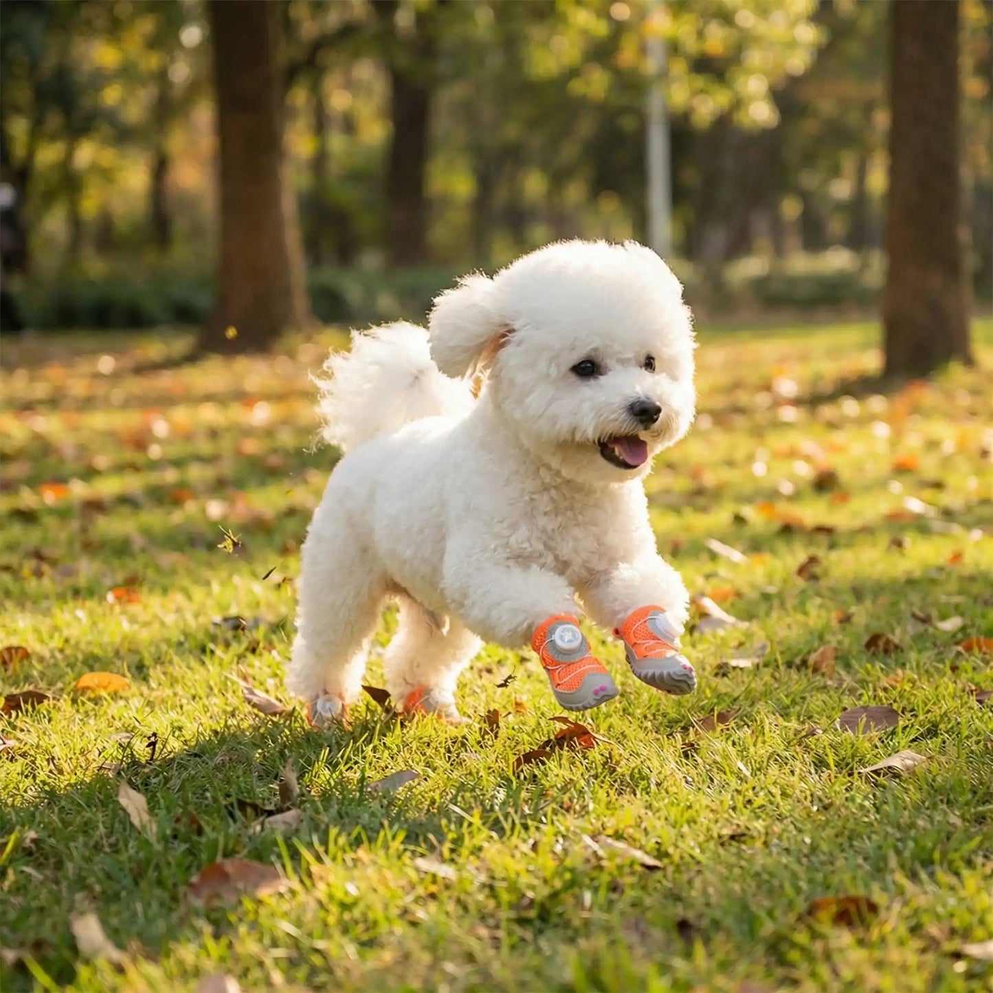 basket pour chien pawendurance orange bichon forêt