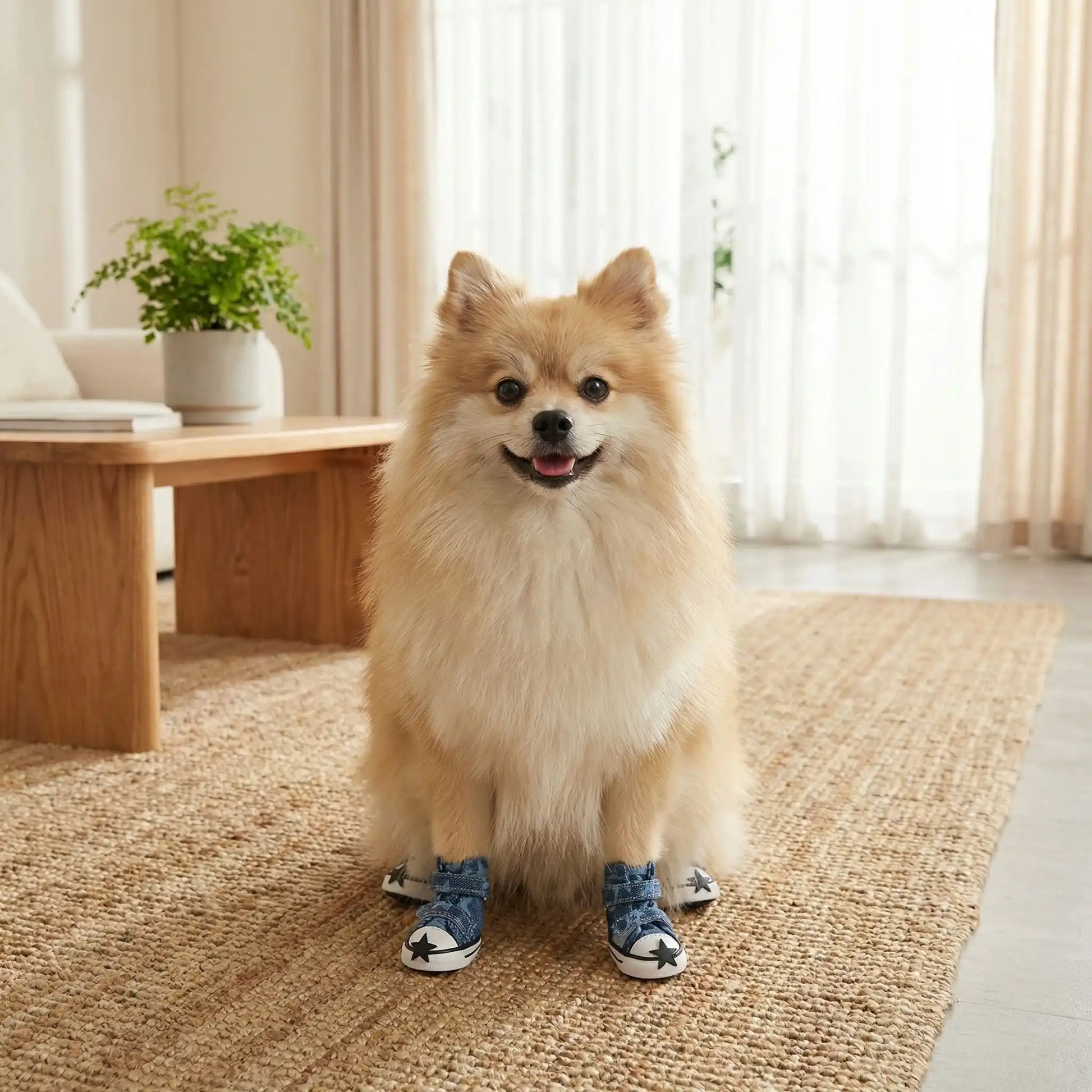 basket pour chien PawKicks colori bleue design style