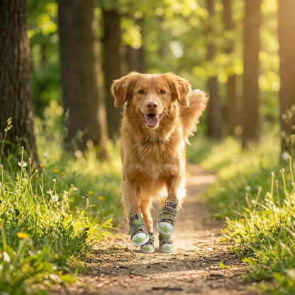 basket pour chien pawkicks verte balade foret