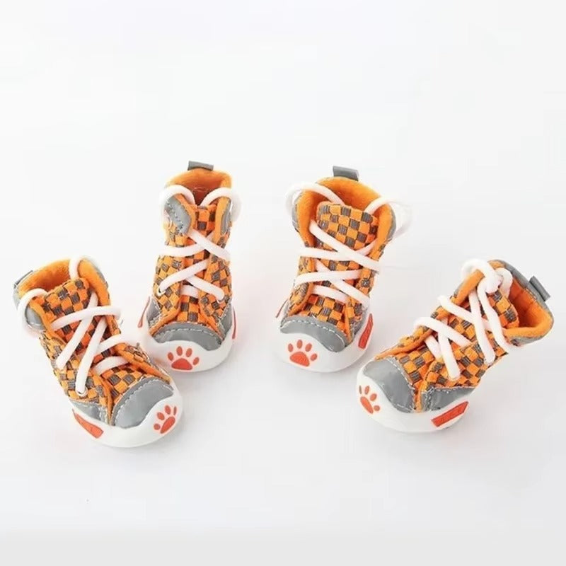 baskets pour chien valterra coloris orange