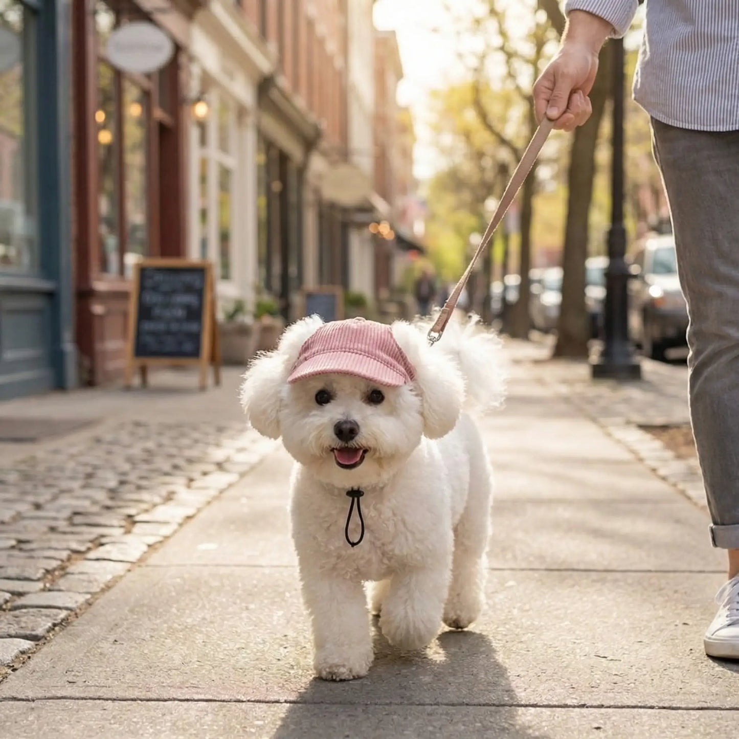 casquette chien doggyswag rose balade