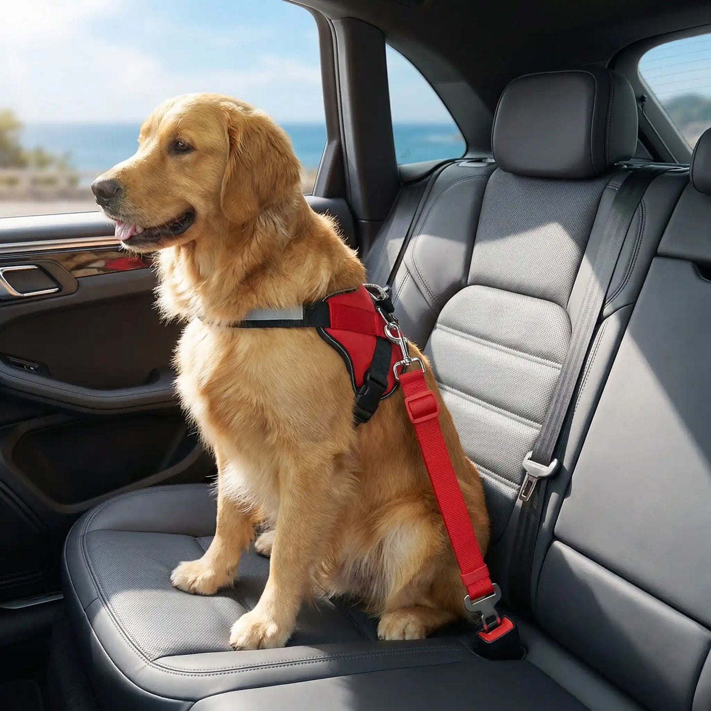 ceinture de securite pour chiens RoadZen retriever