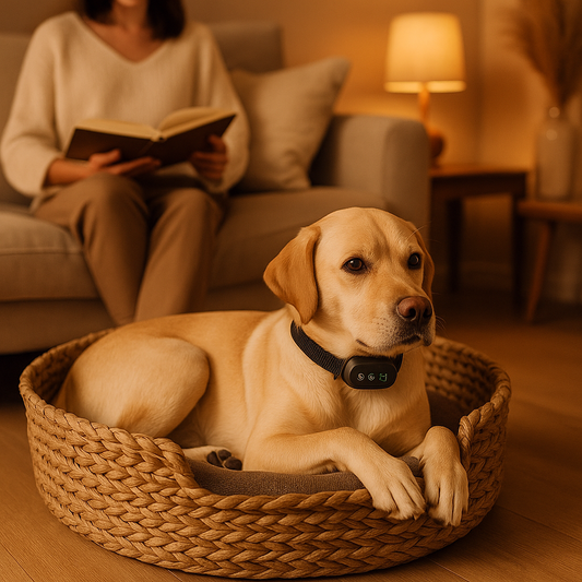 collier-anti-aboiement-labrador-panier-calmiwaf
