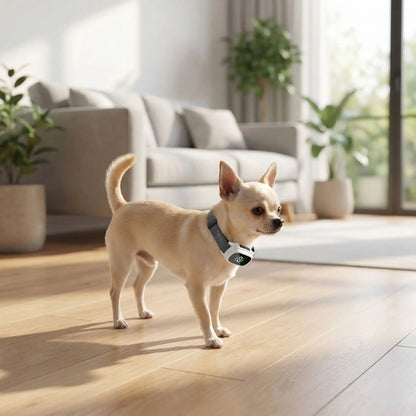 collier anti aboiement sans douleur calmdog chiwawa