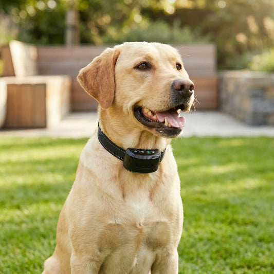 collier anti aboiement sans douleur PeaceBark labrador