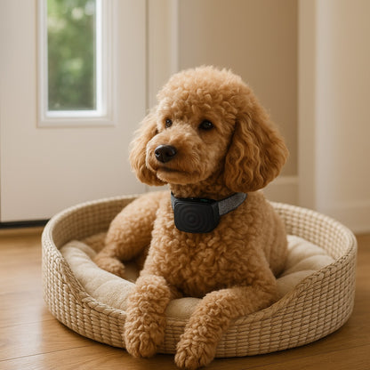 collier-anti-aboiement-sans-douleur-caniche-sweetcollar