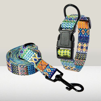 collier-chien-motif-ethnique-couleurs