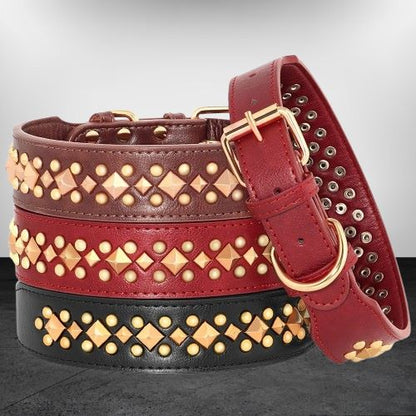collier-cuir-chien-design-clou