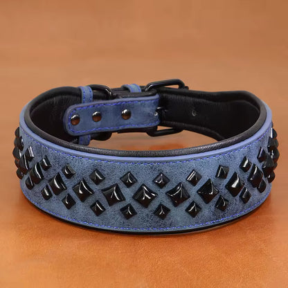 collier-en-cuir-pour-chien-cloute-bleu-anti-irritation