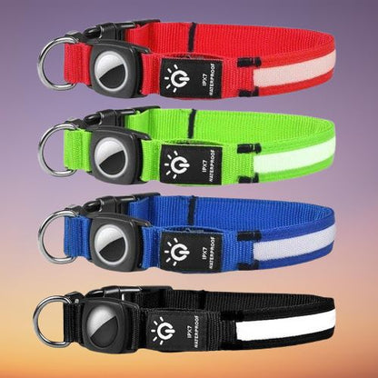 collier-lumineux-chien-airtag