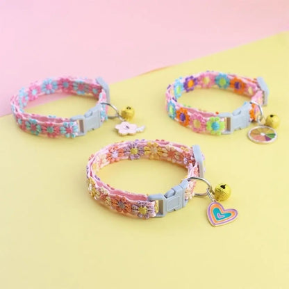 collier-pour-chien-fleur-et-pendentif