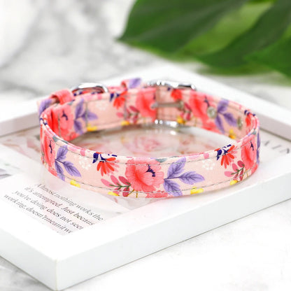 collier-pour-chien-flora-rose