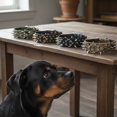 Collier Pour Gros Chien à pics variantes