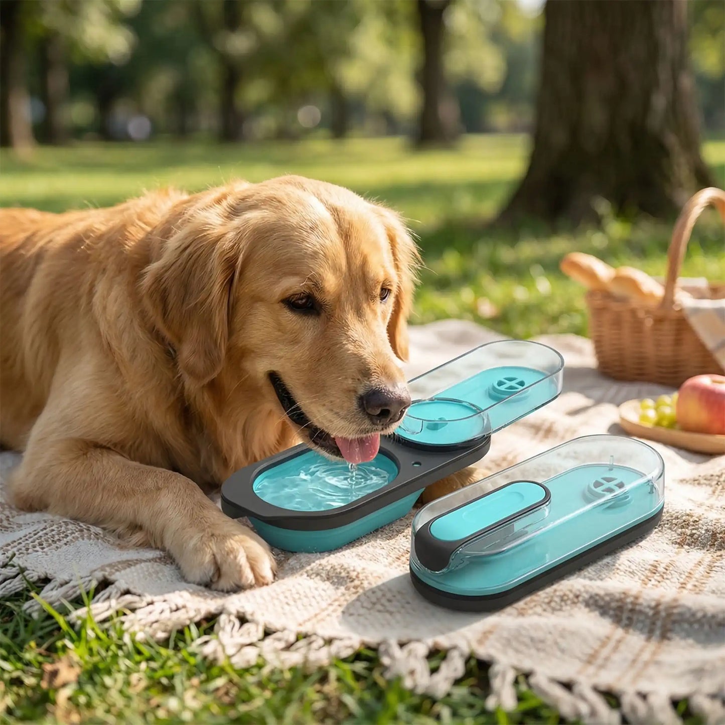 gourdes-pour-chien-WildSip labrador assoiffé