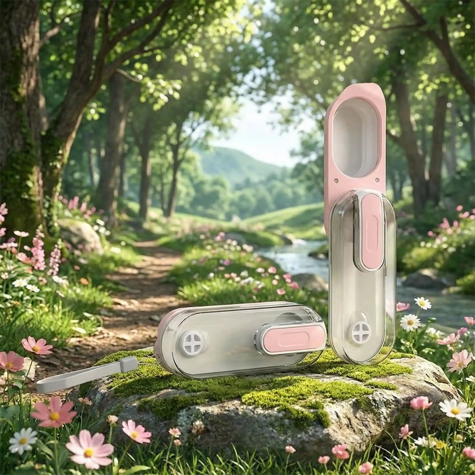 gourdes-pour-chien-WildSip rose paysage