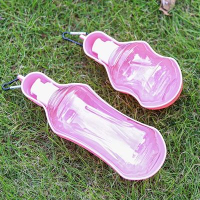gourdes pour chien toutoufresh rose tailles