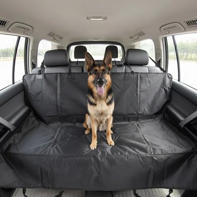 Housse voiture chien SeatPaw noir berger allemand