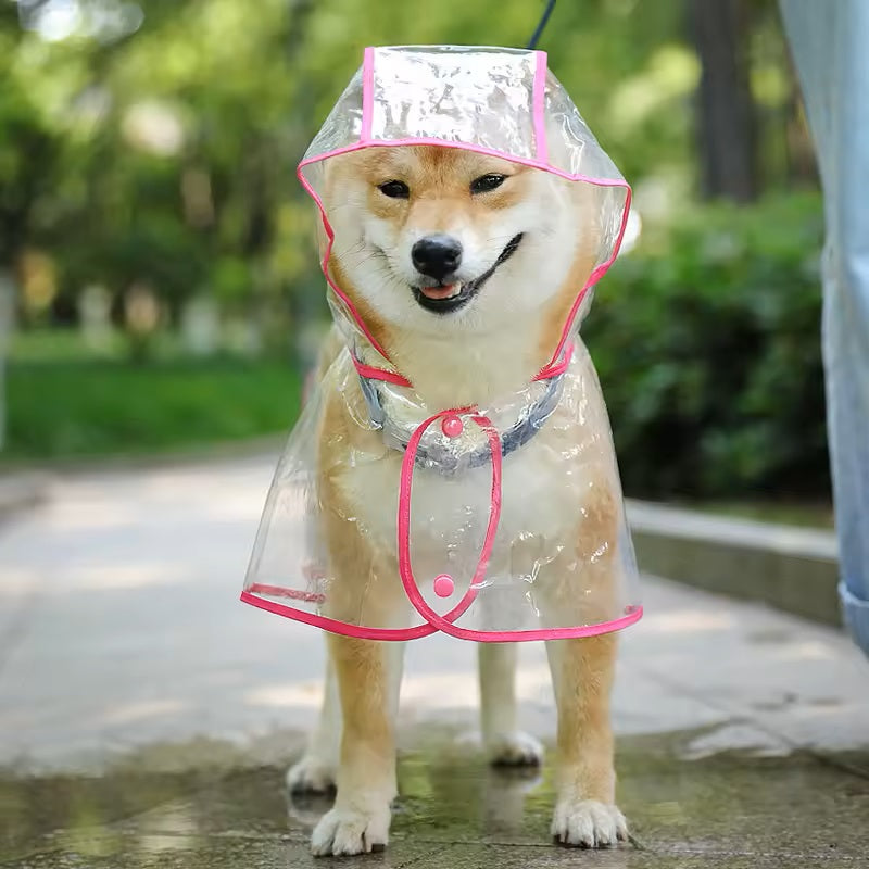 impermeable-pour-chien-rose-vue-chien-face-flacprotect