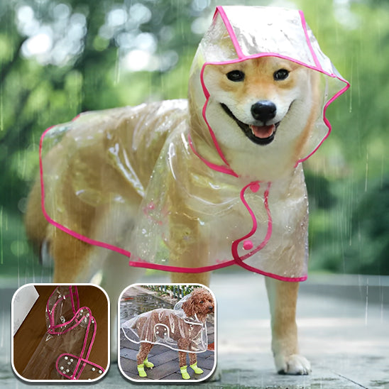 impermeable-pour-chien-rose