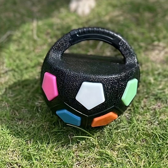 Jouet chien FootPet noir durable 