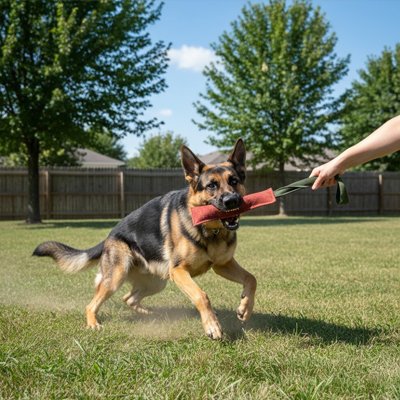 Jouet indestructible pour Chien traction berger allemand