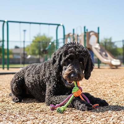 Jouet pour chien CroqCorde jeu extérieur
