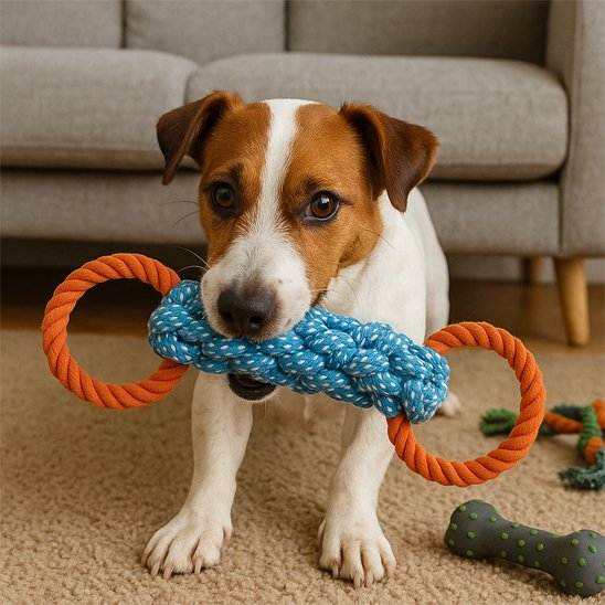 Jouet pour chien indestructible RopeForce résistant 