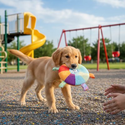 Jouet pour chien SnoutFly chiot labrador jeu parc