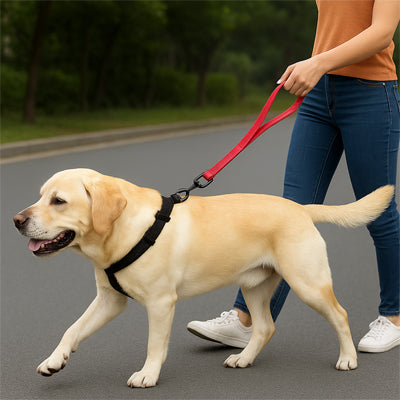 laisse-courte-pour-chien-promenade-urbaine-pratique-controle-marche-calmoov