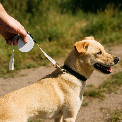 laisse-pour-chien-enrouleur-blanche-robuste-ergonomique-PetStop