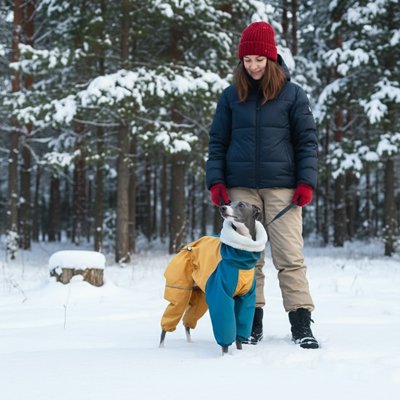 lévrier avec Impermeable pour chien​ résistant et confortable 