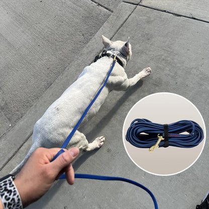longe-pour-chien-bleu-fonce-waterproof