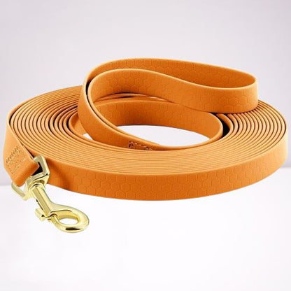 longe-pour-chien-design-orange-waterproof