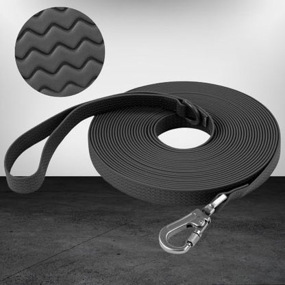 longe-pour-chien-etanche-noire