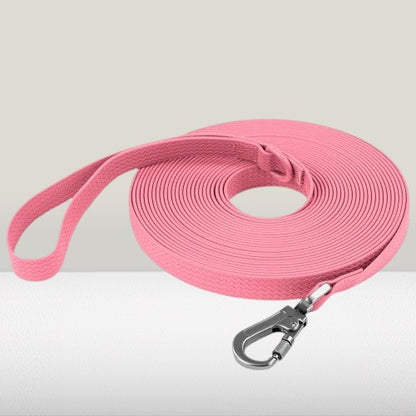 longe-pour-chien-motif-vague-etanche-rose-claire-easyrunning